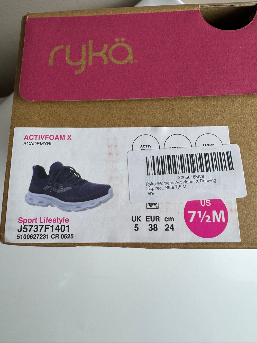 Ryka Activfoam X Women’s Size 7.5 - Picture 5 of 5